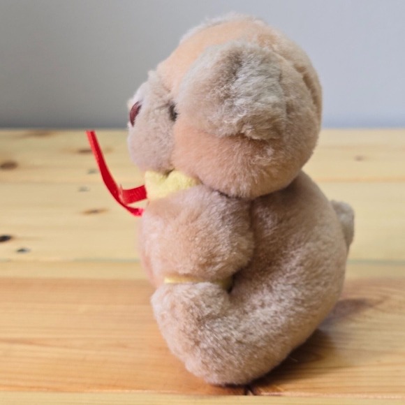 Russ Berrie‎ Vintage Taffy Puppy Plush Dog Stuffed Animal Brown 5 Inch - Picture 4 of 12